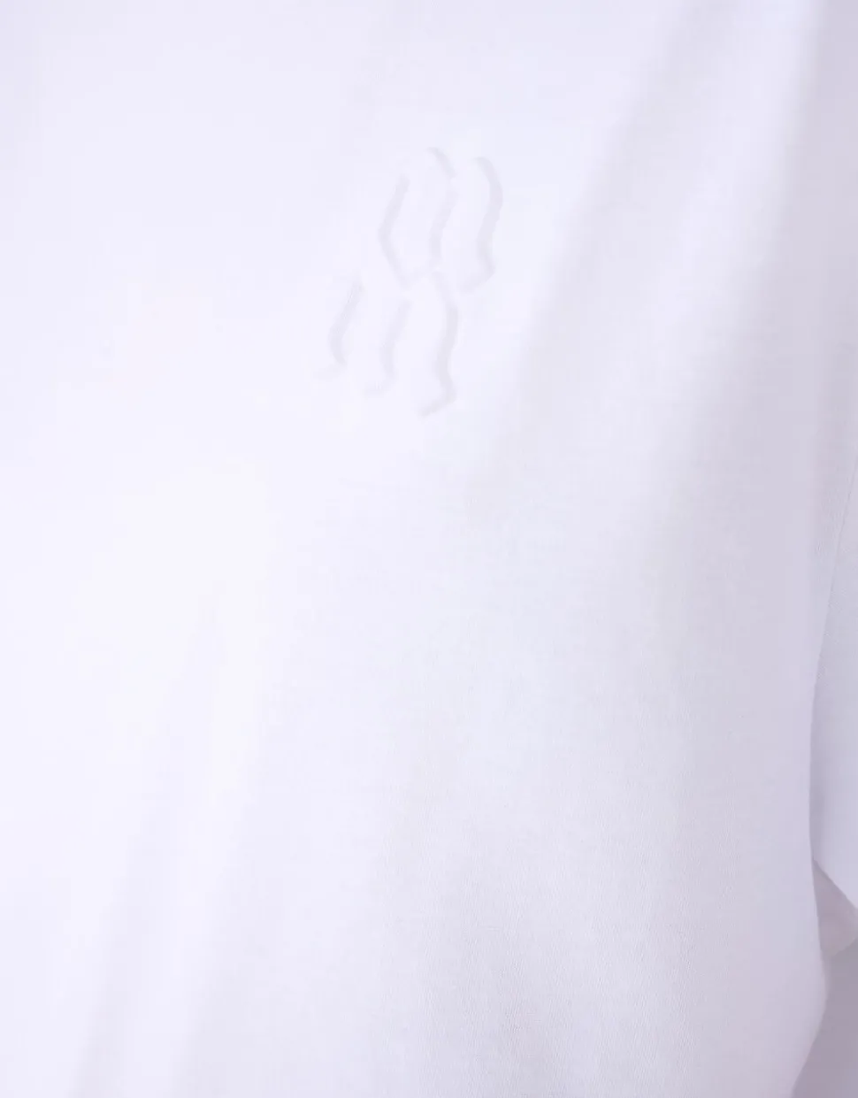 Oversized Logo T-shirt Wit By Mieke