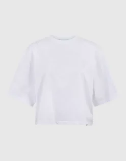Oversized Logo T-shirt Wit By Mieke