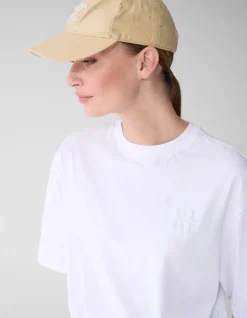 Oversized Logo T-shirt Wit By Mieke