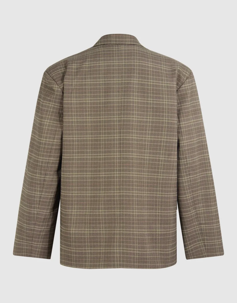 Oversized Ruiten Blazer Bruin