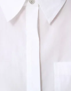 Oversized Solid Blouse Wit