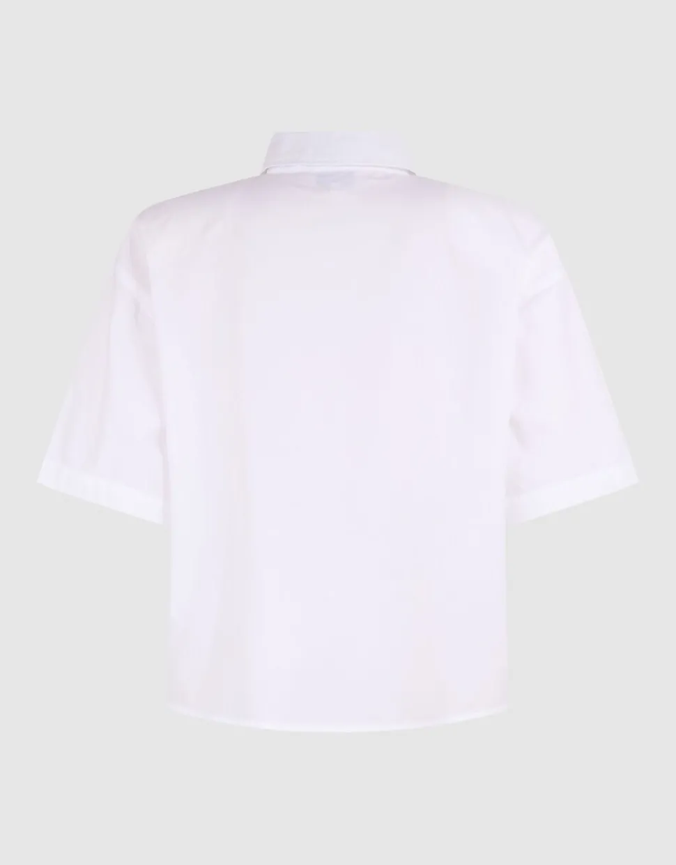 Oversized Solid Blouse Wit