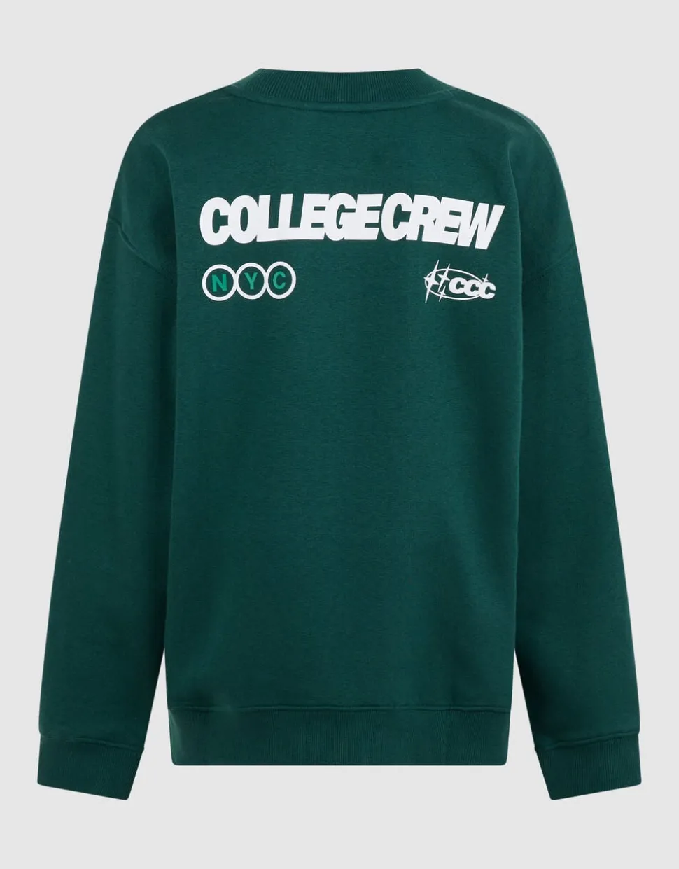 Oversized Sweater Donkergroen