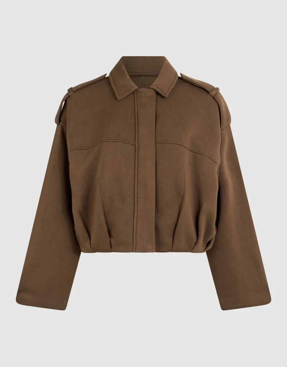 Oversized Sweat Jack Khaki