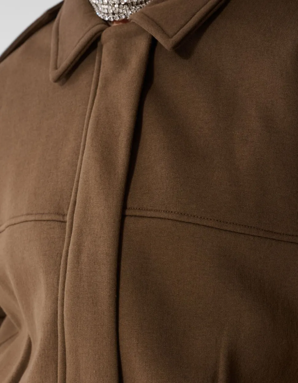 Oversized Sweat Jack Khaki