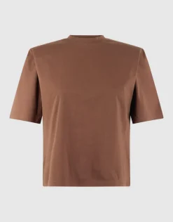 Padded T-shirt Bruin