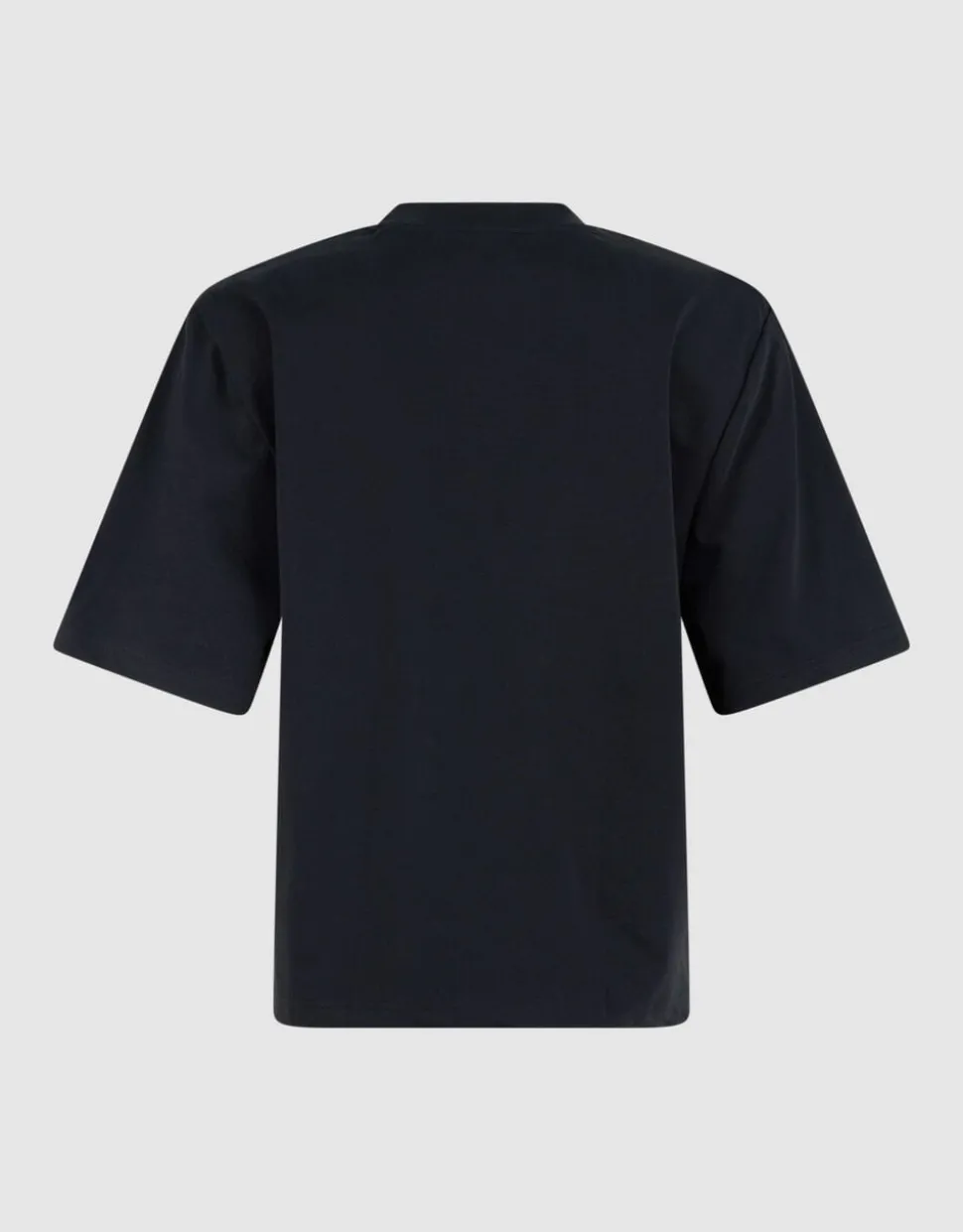 Padded T-shirt Zwart