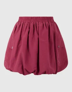 Parachute Balloon Fit Rok Donkerrood
