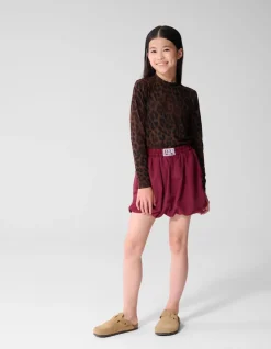 Parachute Balloon Fit Rok Donkerrood