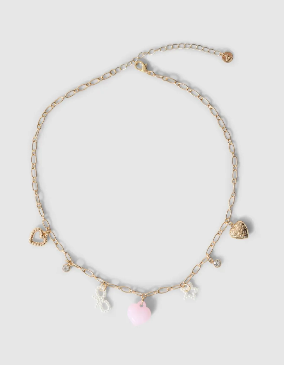 Parel Bedel Ketting Goud
