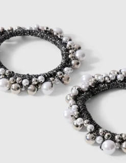 Pearl Mouwophouder Zilver