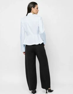 Peplum Blouse Wit