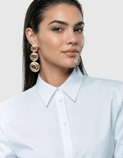 Peplum Blouse Wit