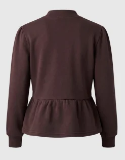 Peplum Sweater Bruin