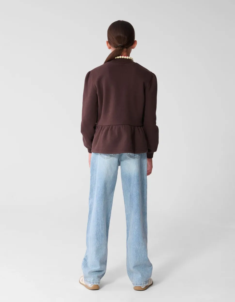 Peplum Sweater Bruin