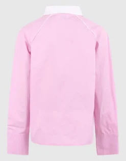 Piping Blouse Lichtroze