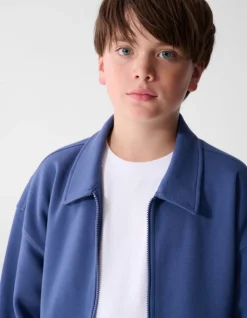 Pique Jack Blauw