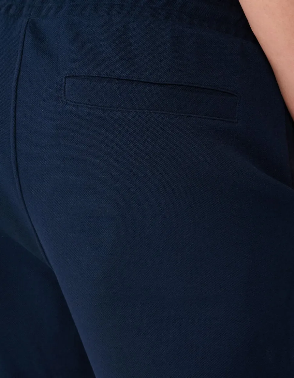 Pique Short Donkerblauw