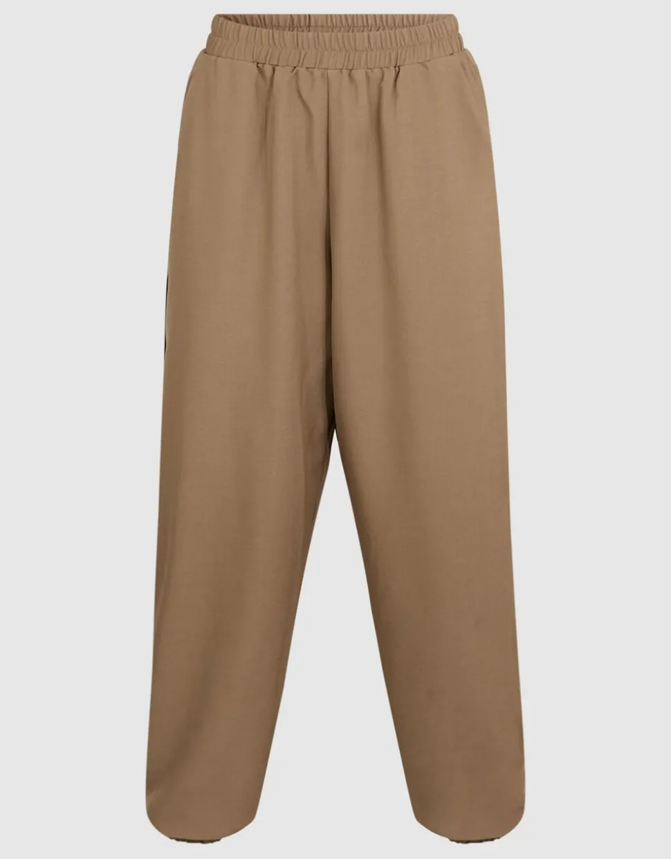 Pleat Balloon Fit Broek Bruin