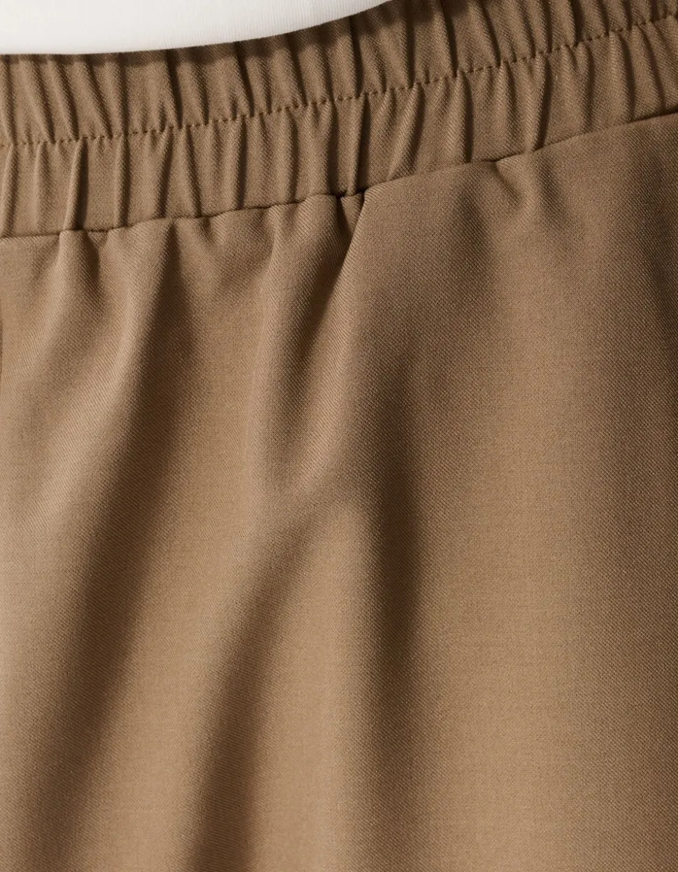 Pleat Balloon Fit Broek Bruin
