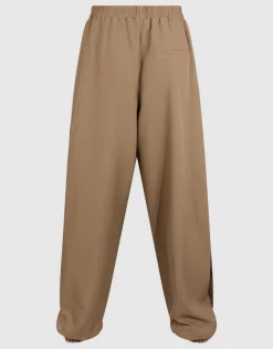 Pleat Balloon Fit Broek Bruin