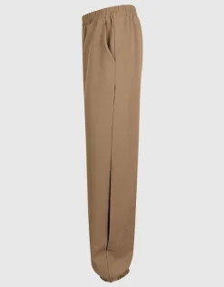 Pleat Balloon Fit Broek Bruin