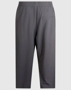 Pleat Balloon Fit Broek Grijs