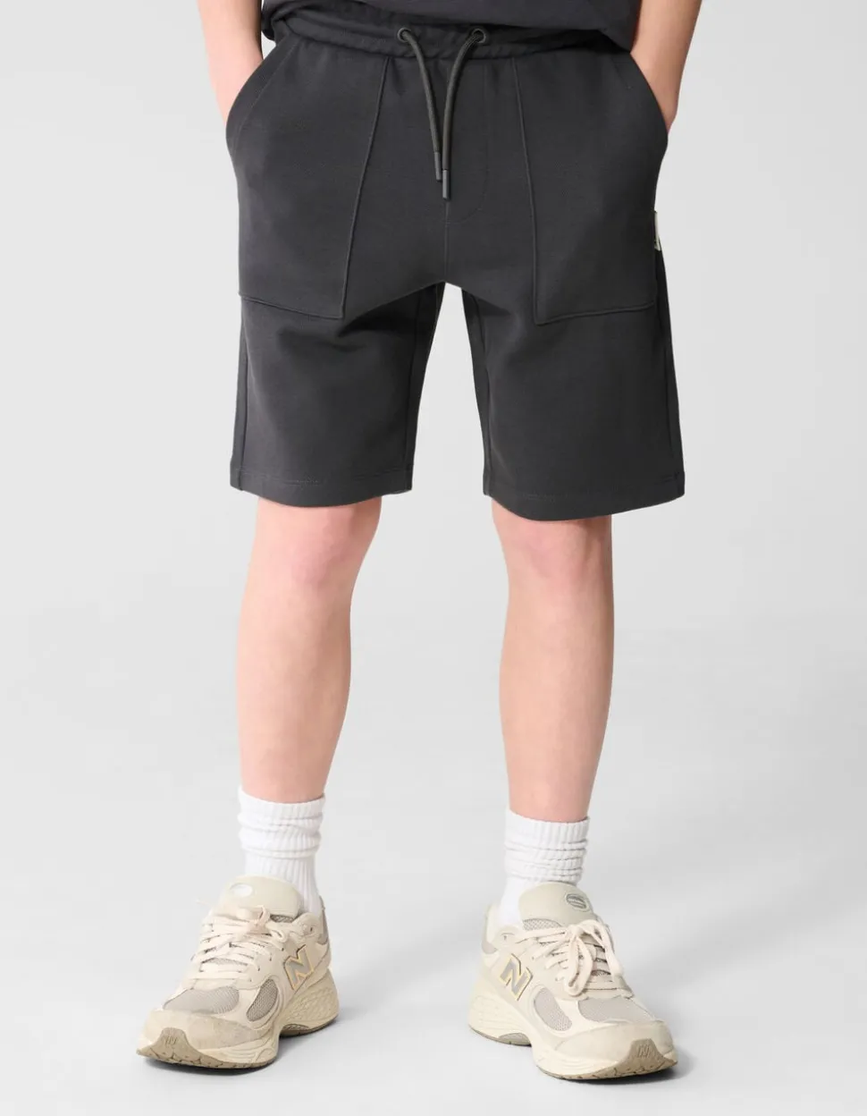 Pocket Short Donkergrijs