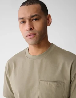 Pocket T-shirt Khaki