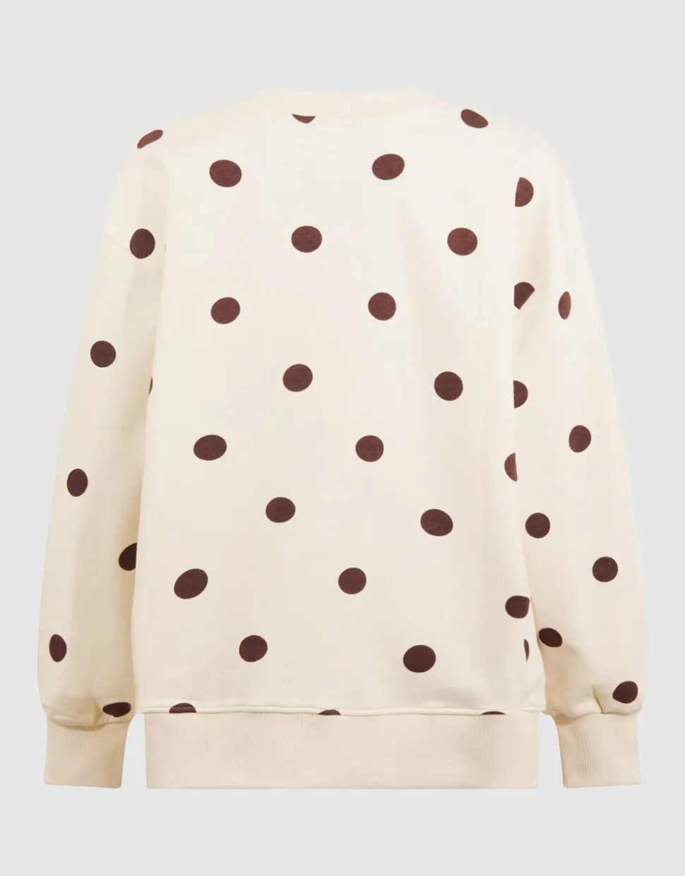 Polkadot Sweater Gebroken Wit
