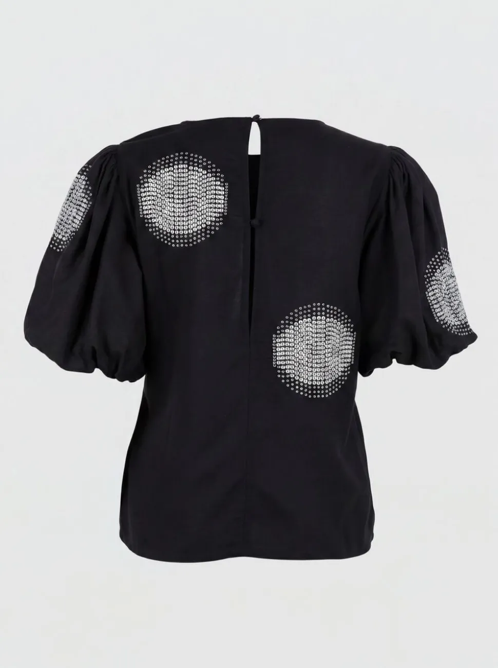 Polka Top Zwart