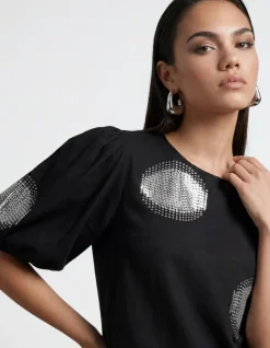 Polka Top Zwart