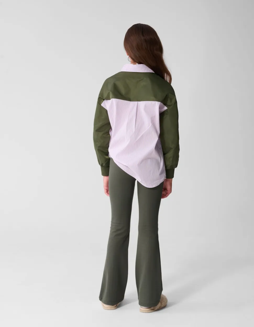 Punta Flared Legging Donkergroen