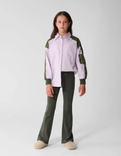 Punta Flared Legging Donkergroen