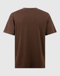 Radar Artwork T-shirt Donkerbruin