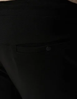 Regular Fit Broek Zwart