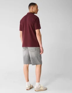 Relaxed Fit Denim Short Grijs