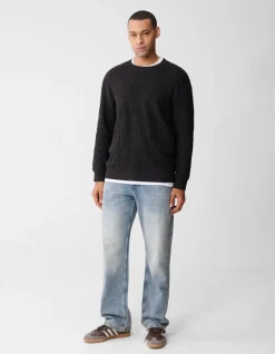 Relaxed Fit Jeans Blauw
