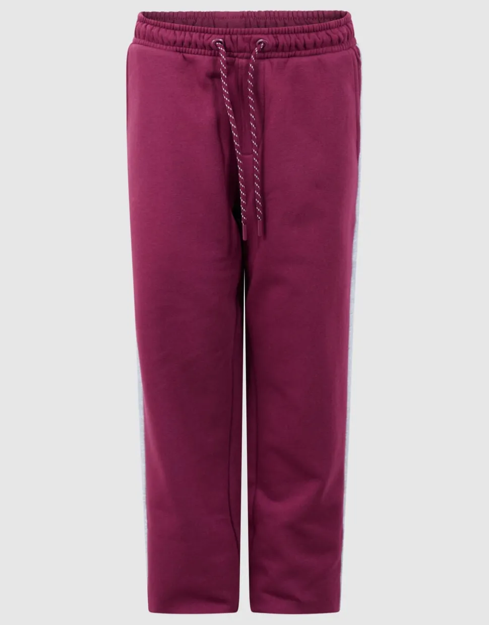 Relaxed Fit Sporty Broek Donkerrood