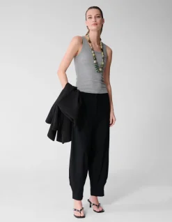 Rib Top Lichtgrijs By Lonneke