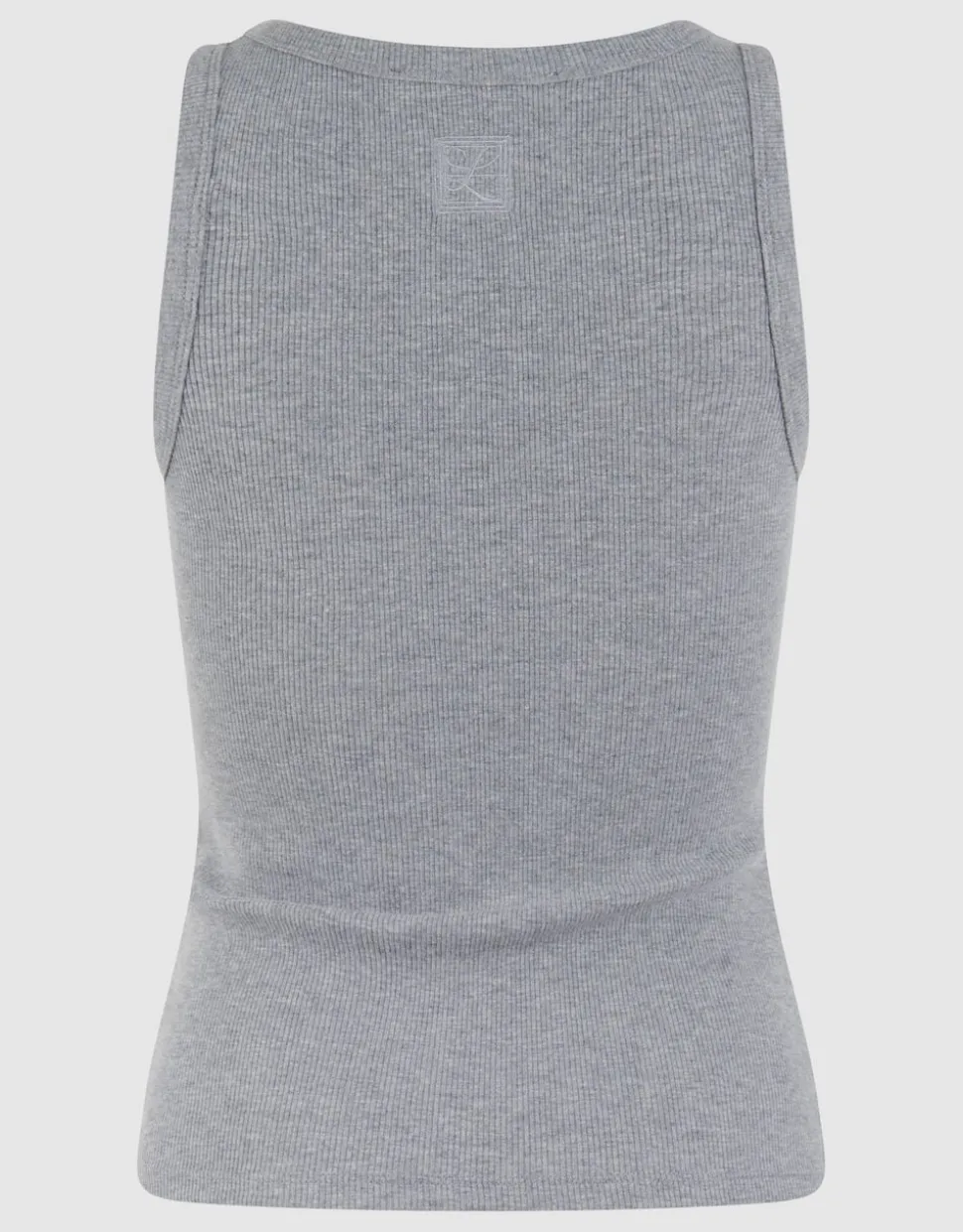 Rib Top Lichtgrijs By Lonneke