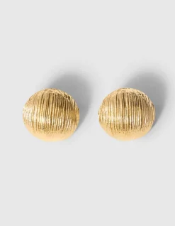 Ronde Oorbellen Goud