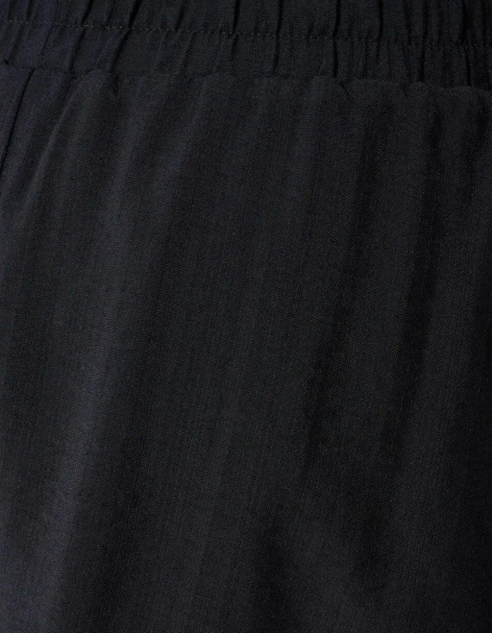 Ruffled Short Zwart
