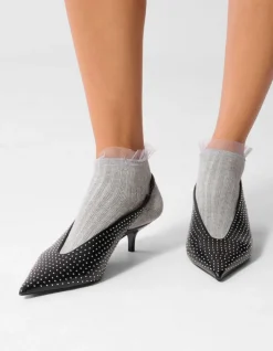Ruffle Sokken Grijs