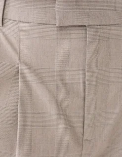 Ruiten Barrel Fit Broek Lichtgrijs
