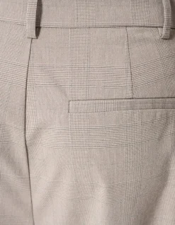 Ruiten Barrel Fit Broek Lichtgrijs