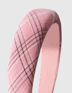 Ruiten Haarband Roze
