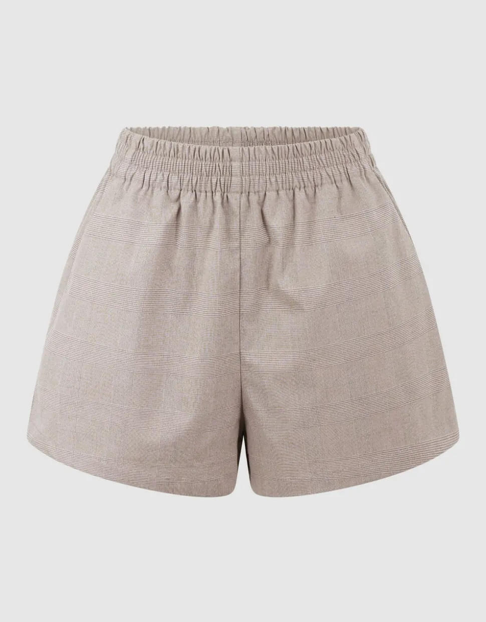 Ruiten Short Lichtgrijs