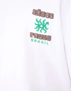 Sao Paolo Artwork T-shirt Wit