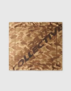 Satin Camo Sjaal Bruin